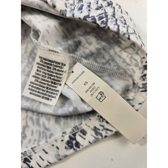 NWT XS Victoria's Secret PINK snakeskin built in bra body shaping tank exotic ^ - Picture 4 of 7